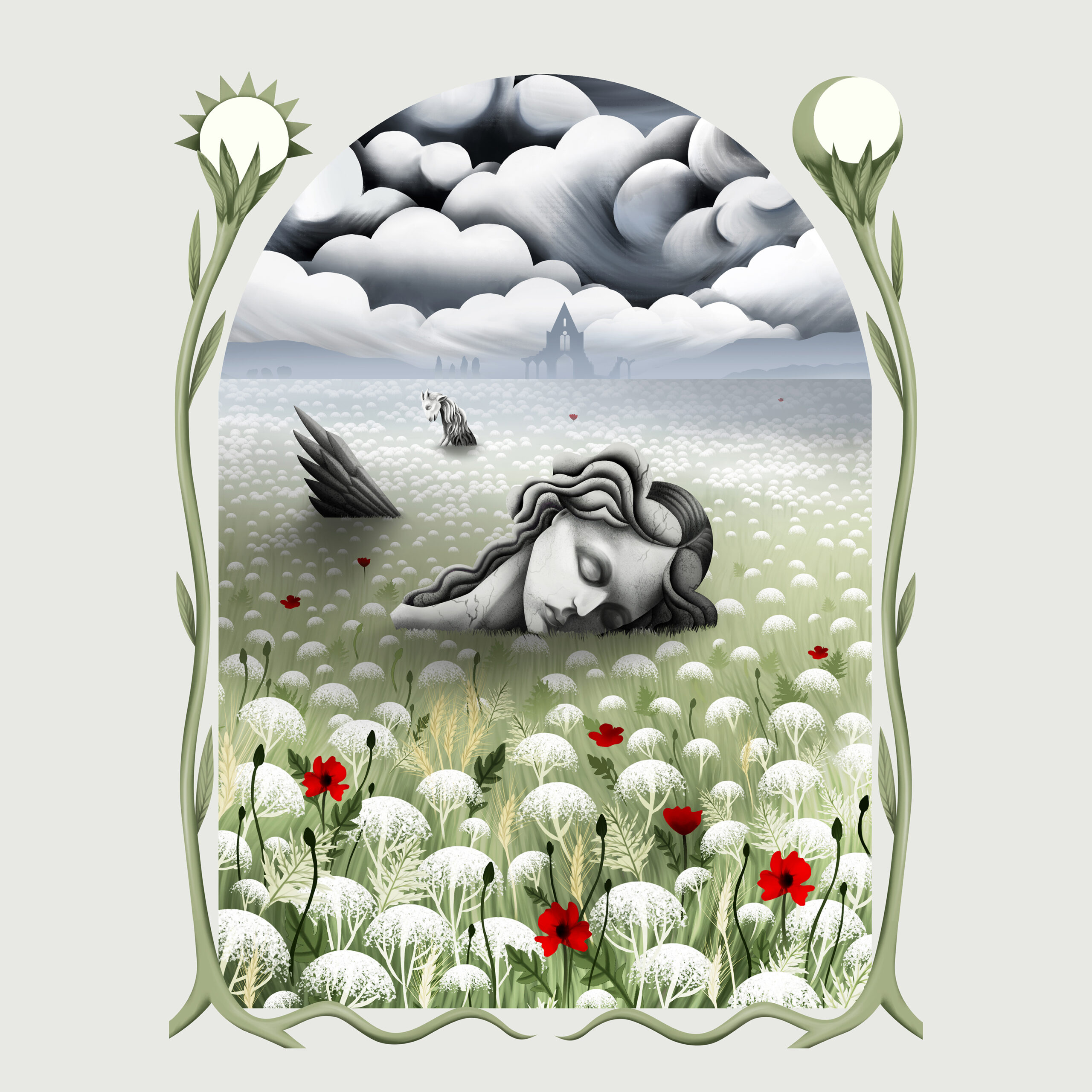 Paysage Romantique • L'île aux fleurs